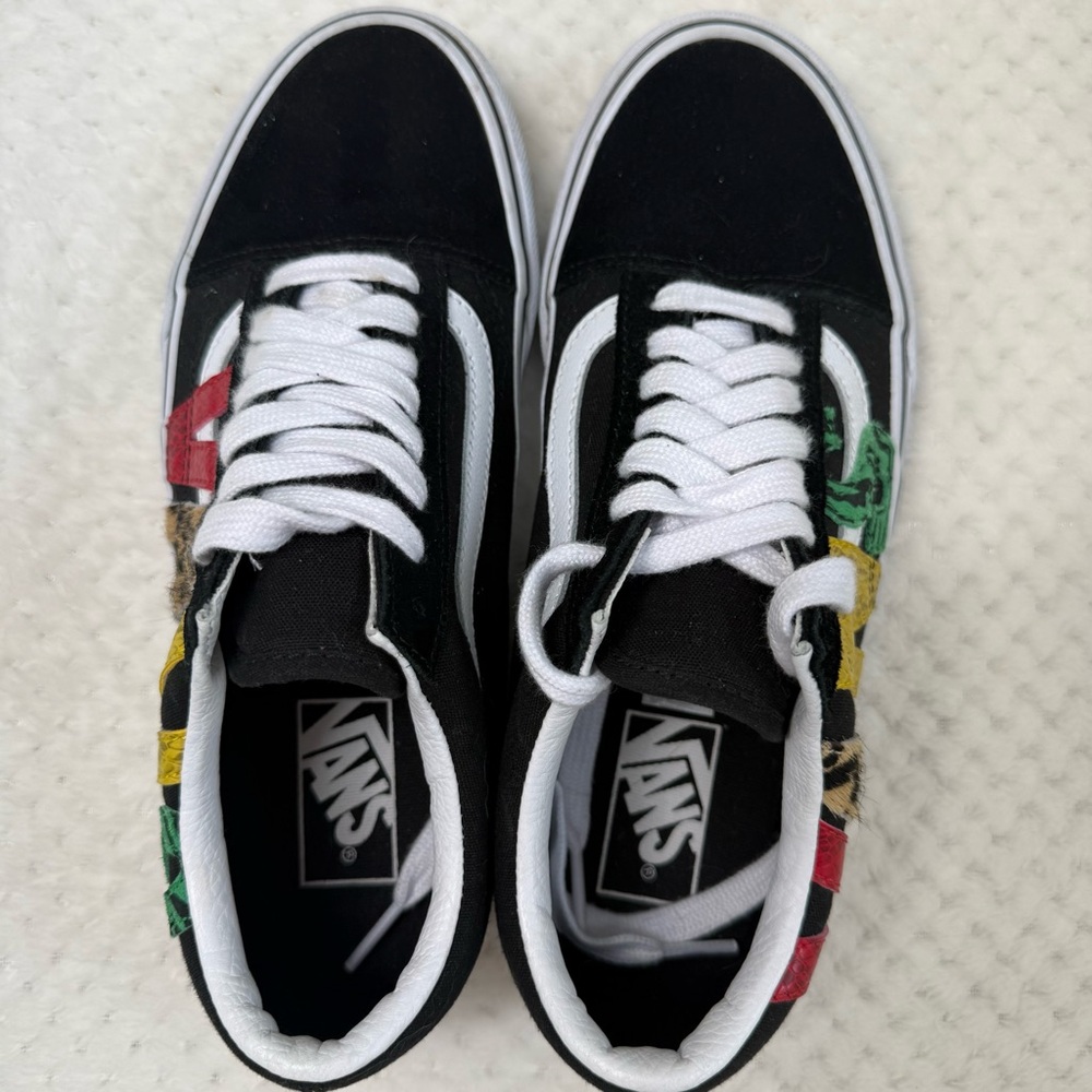 Vans Old Skool multi shoes W8.5 M7 like new - Picture 9 of 15